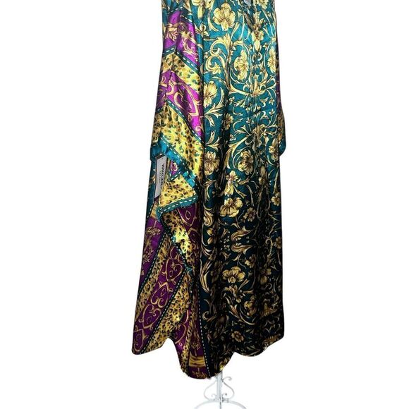 NEW WITH TAGS VINTAGE 90's boho WINLAR kaftan long maxi dress casual one size fi - Picture 5 of 14